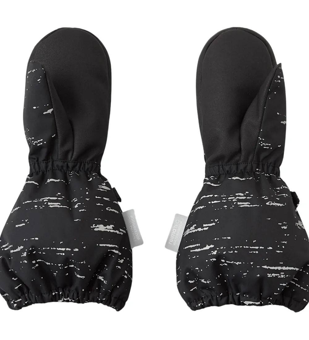 Børn Reima Handsker Og Luffer|Luffer - Kimallus - Sort m. Refleks