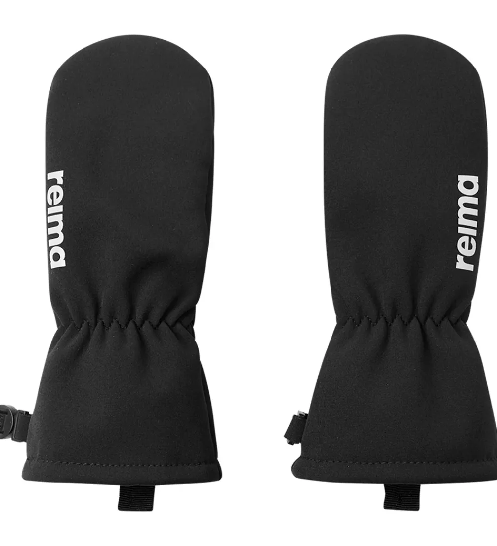 Børn Reima Softshell|Luffer m. FLeece - Softshell - Osaten - Sort