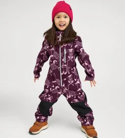 Børn Reima Softshell|Softshelldragt m. Fleece - Nurmes - Lilla m. Ræve