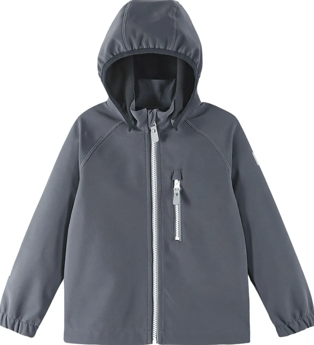 Børn Reima Softshell>Softshelljakke m. Fleece - Vantti - Grå