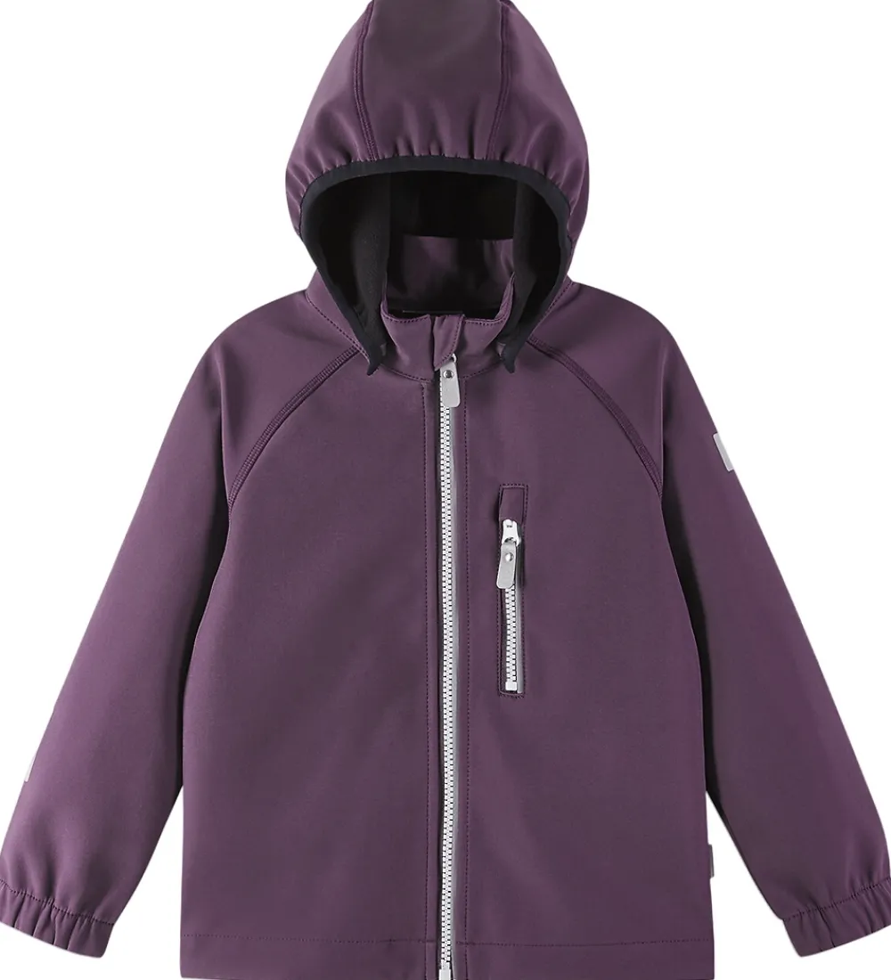 Børn Reima Softshell|Softshelljakke m. Fleece - Vantti - Lilla