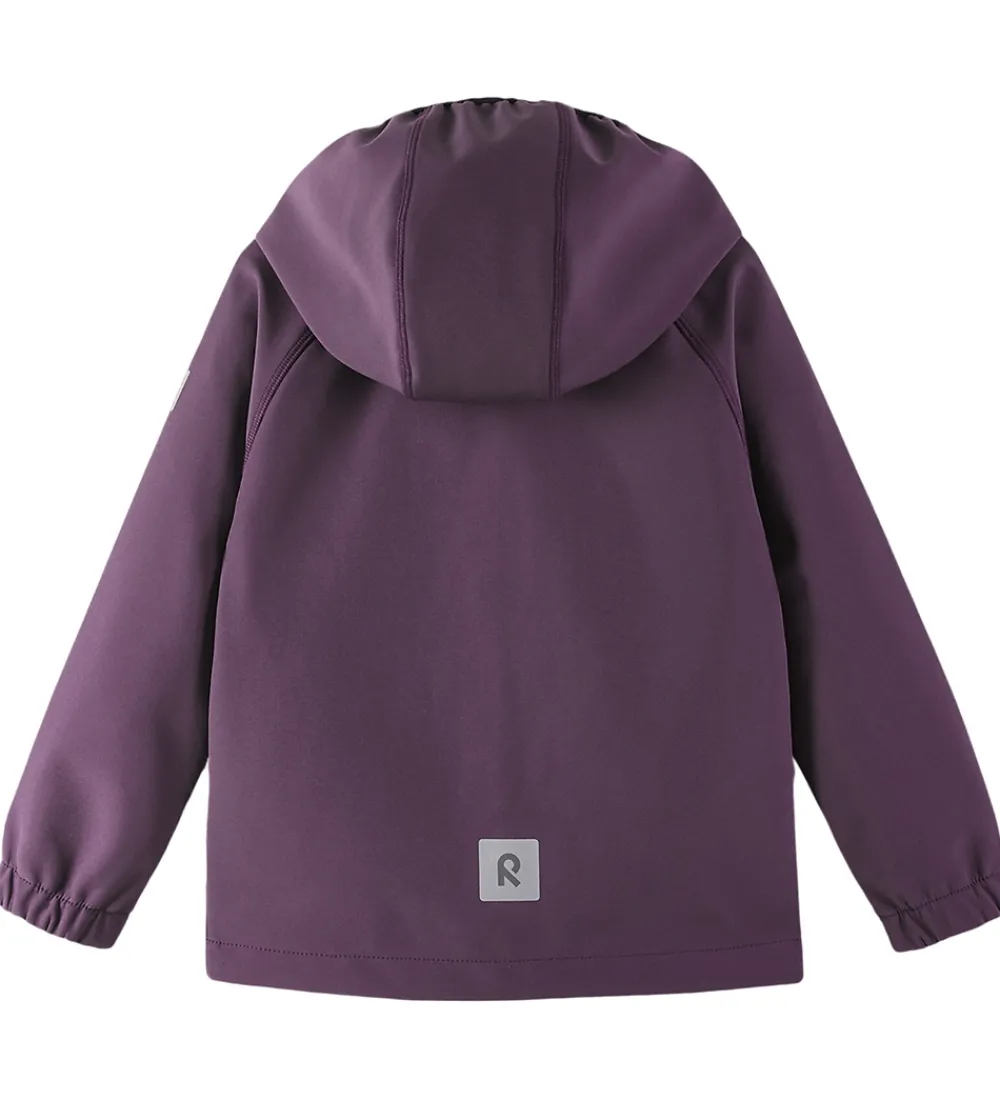 Børn Reima Softshell|Softshelljakke m. Fleece - Vantti - Lilla
