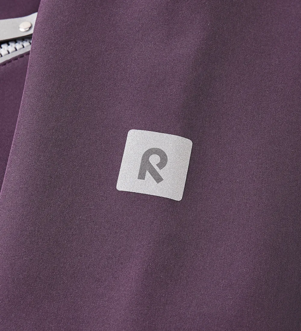 Børn Reima Softshell|Softshelljakke m. Fleece - Vantti - Lilla