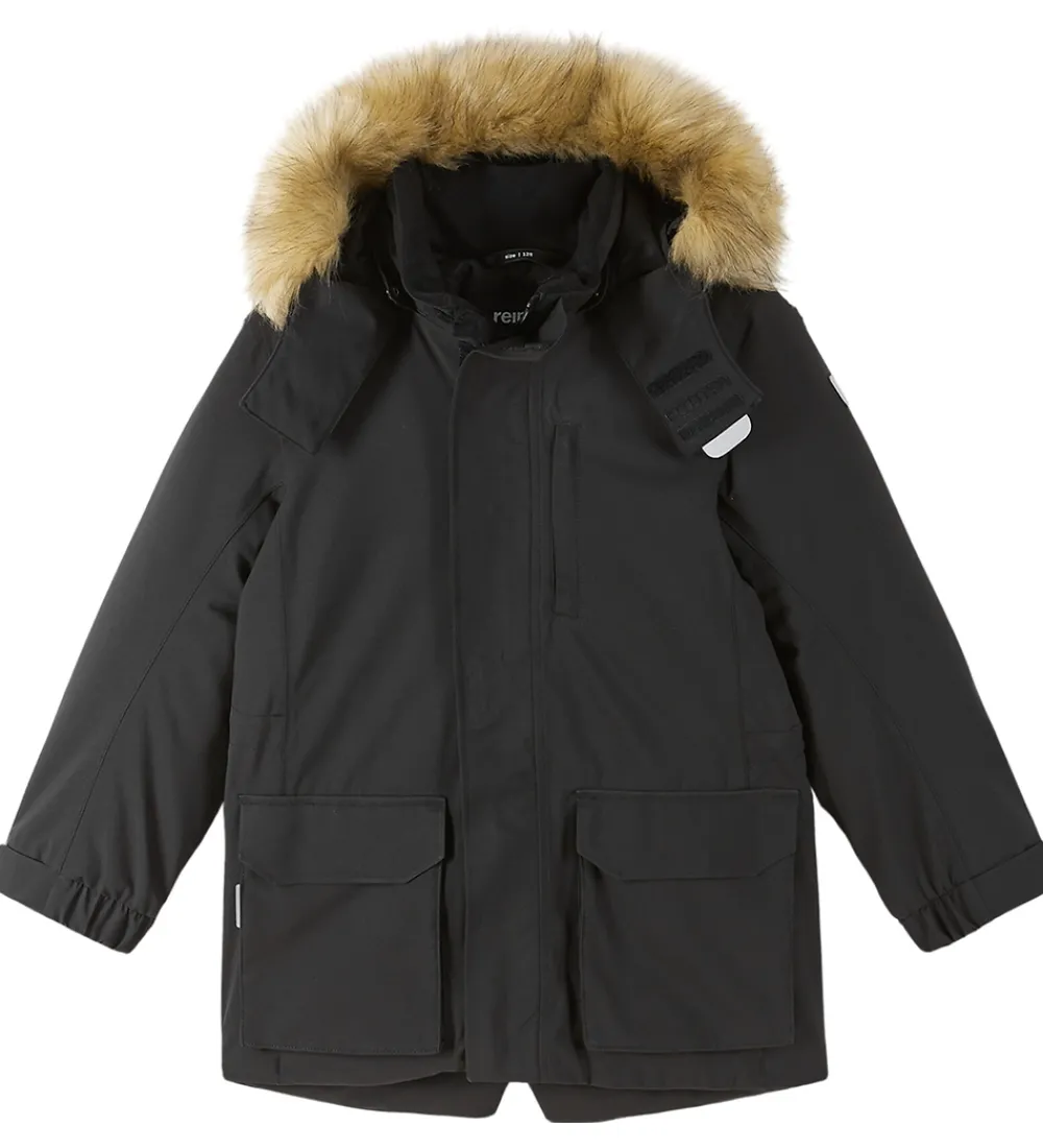 Børn Reima Vinterjakker|Vinterjakke - Ajaton - Sort