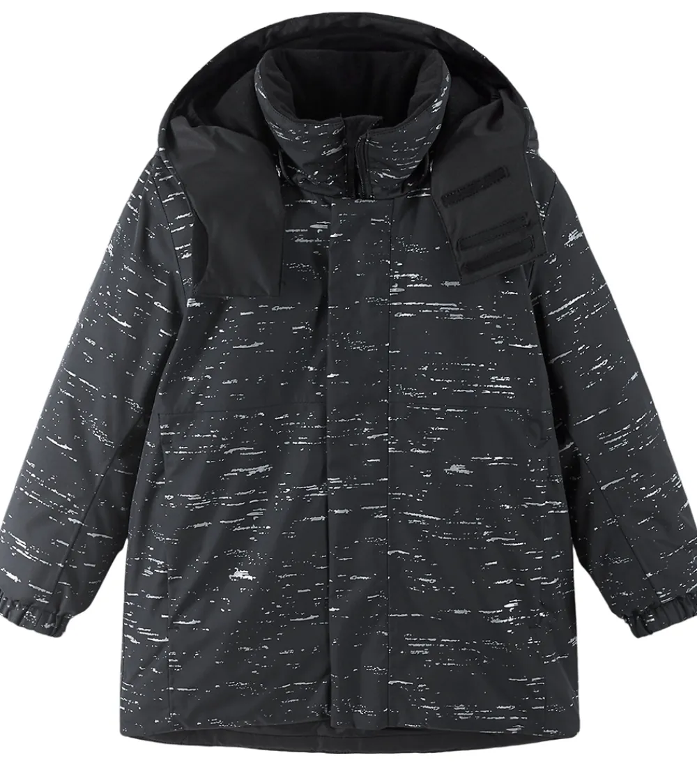 Børn Reima Vinterjakker>Vinterjakke - Hohde - Sort m. Refleks