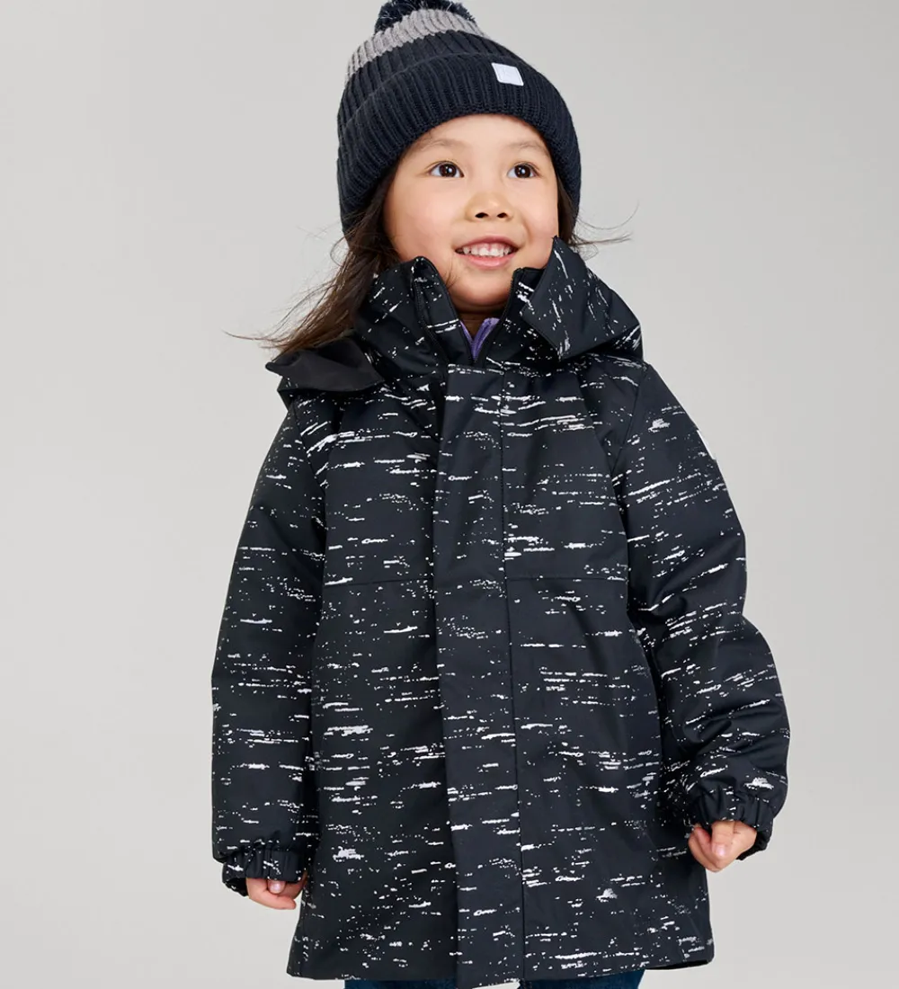 Børn Reima Vinterjakker>Vinterjakke - Hohde - Sort m. Refleks