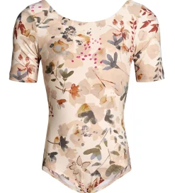 Rethinkit Gymnastiktøj|Gymnastikdragt k/æ - Fraya - Flower Camouflage