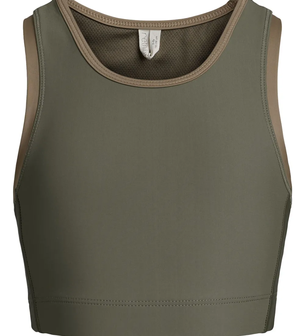 Rethinkit T-Shirts Og Toppe>Sportstop - Cropped - Thilde - Capers