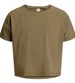 Rethinkit T-Shirts Og Toppe|T-shirt - Vela - Deep Olive