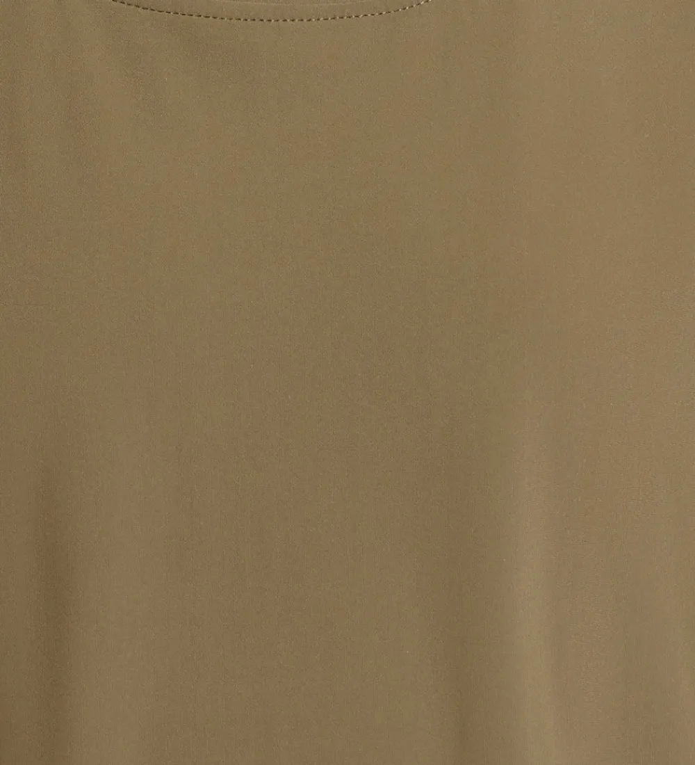 Rethinkit T-Shirts Og Toppe|T-shirt - Vela - Deep Olive