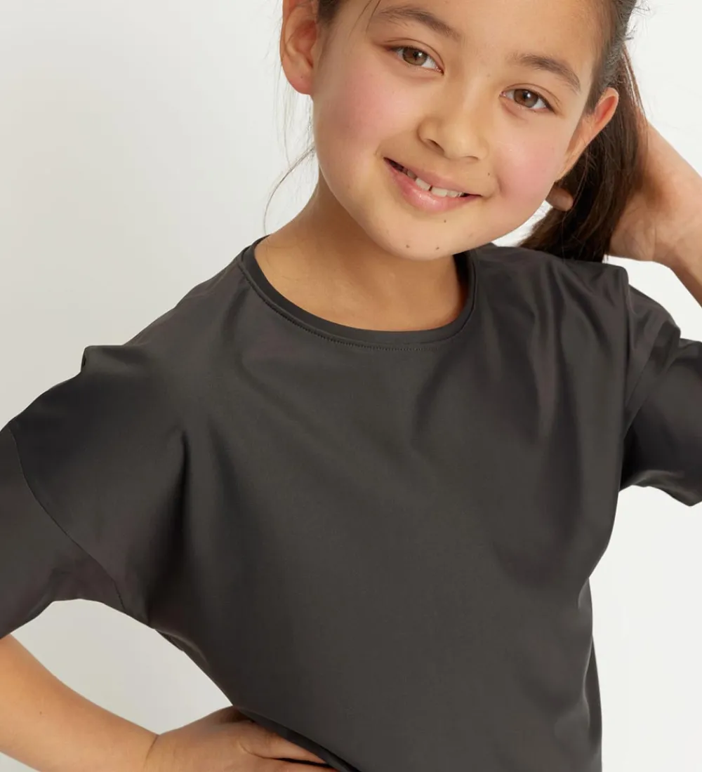 Rethinkit T-Shirts Og Toppe|T-shirt - Velar - Almost Black