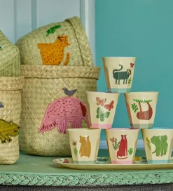 Rice Kop Og Tudekop></noscript>Kopper - Melamin - 6 stk. - 160 ml - Creme/Sweet Jungle