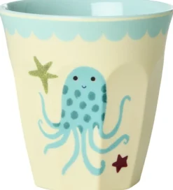 Rice Kop Og Tudekop>Kopper - Melamin - 6 stk. - 160 ml - Blue Ocean