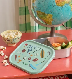 Rice Madkasser></noscript>Madkasse - Rustfrit Stål - Stor - 2 Rum - Soft Green Sports