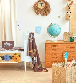 Rice Tæpper|Tæppe - Animals - Brun