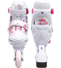 Roces Rulleskøjter|Rulleskøjter>Rulleskøjter - Jokey 3.0 Girl - Hvid/Pink - Inliner