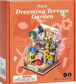 Rolife Kreasæt>Miniature-diorama - DIY - Dreaming Terrace Garden - DS030
