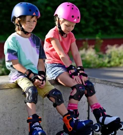 Rollerblade Rulleskøjter|Rulleskøjter|Beskyttelsessæt - Skate Gear Jr - Sort m. Pink