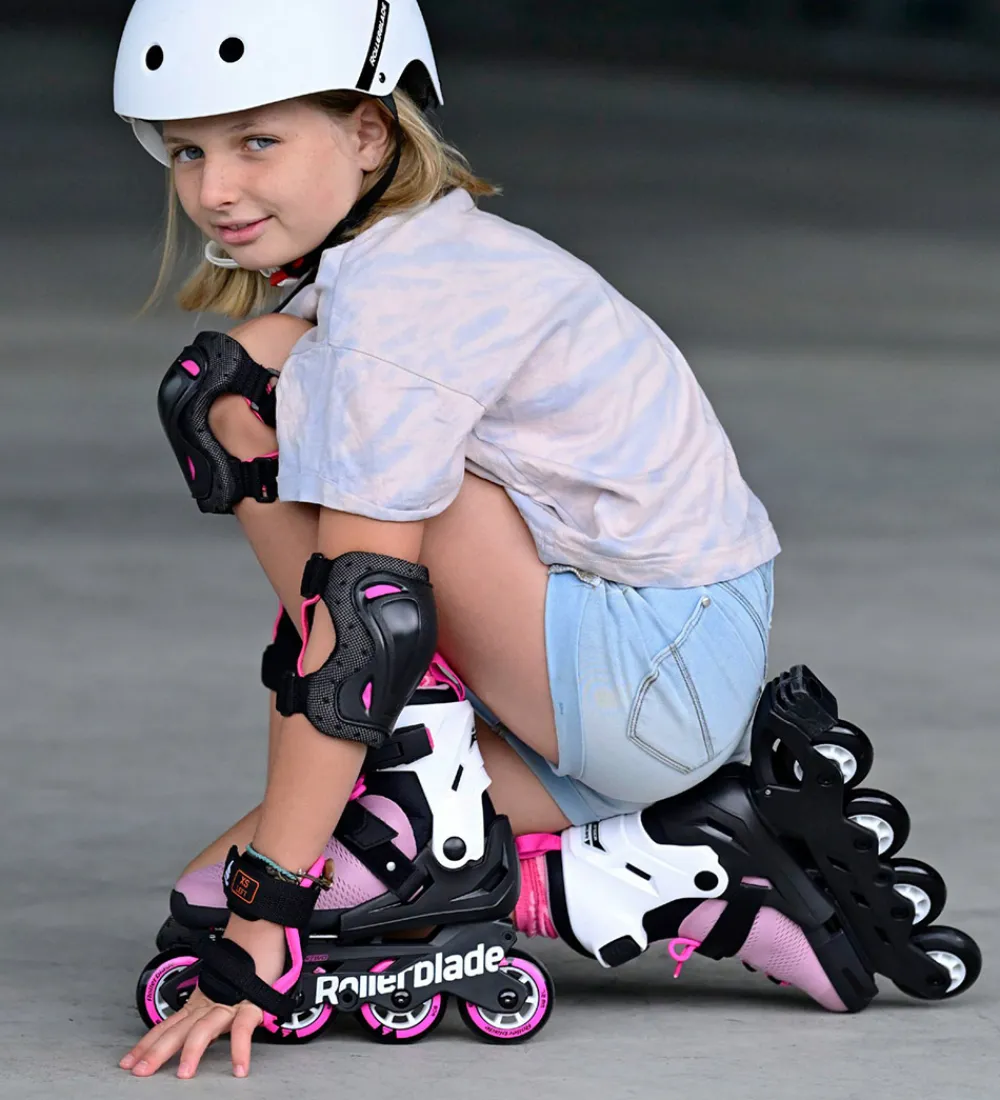 Rollerblade Rulleskøjter|Rulleskøjter|Rulleskøjter - Microblade G - Pink/White - Inliner
