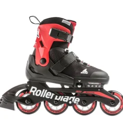 Rollerblade Rulleskøjter|Rulleskøjter|Rulleskøjter - Microblade - Black/Red - Inliner