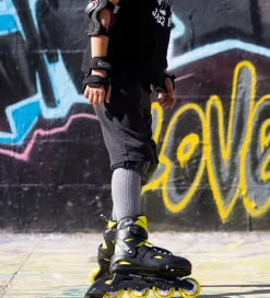 Rollerblade Rulleskøjter|Rulleskøjter|Rulleskøjter - Fury - Sort/Gul - Inliner