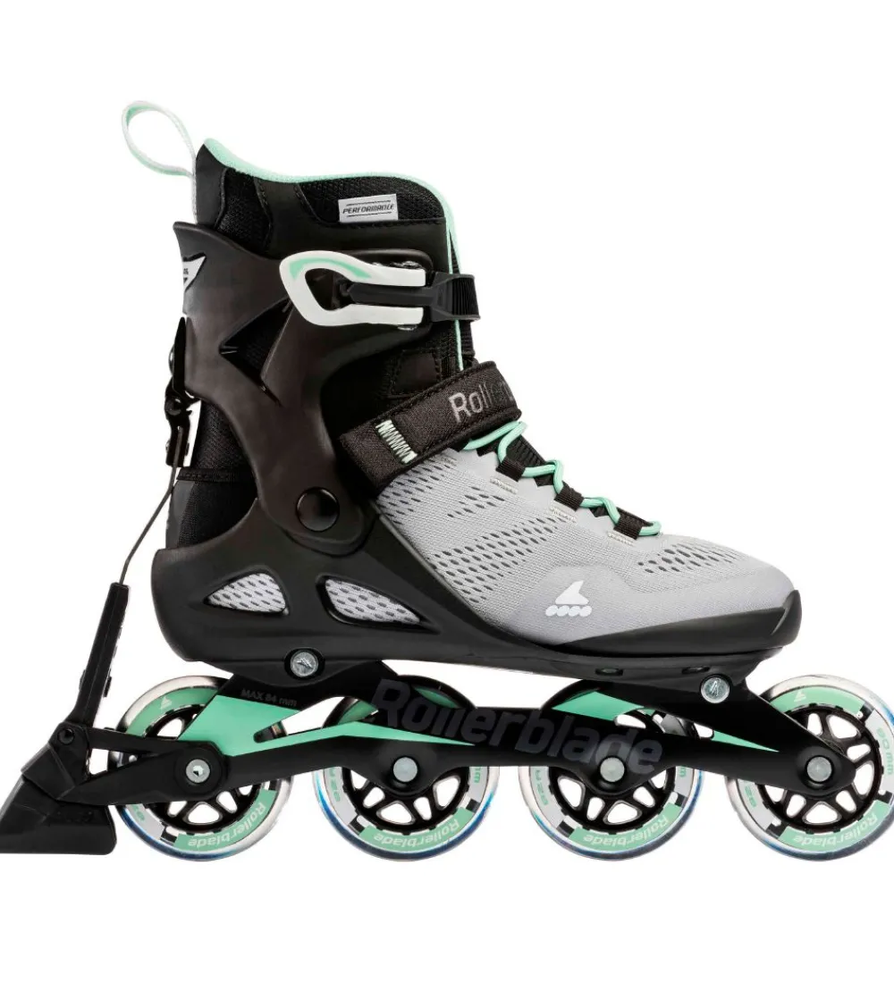 Rollerblade Rulleskøjter|Rulleskøjter|Rulleskøjter - Macroblade - 80 ABT W - Grey/Mint - I