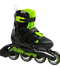 Rollerblade Rulleskøjter|Rulleskøjter>Rulleskøjter - Microblade - Sort/Grøn - Inliner