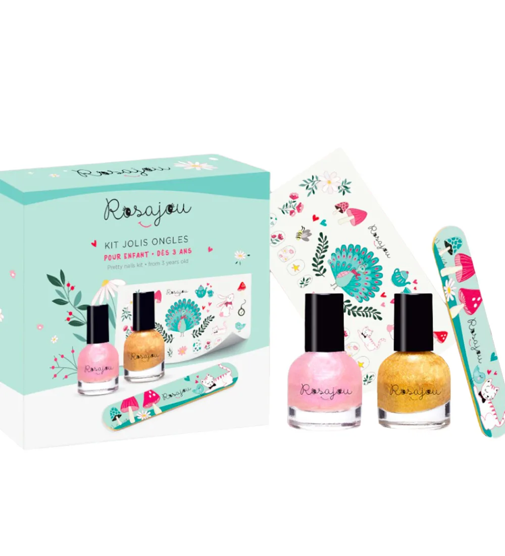 Rosajou Neglelak|Neglesæt - Pretty Nails Kit - Magic/Chéri