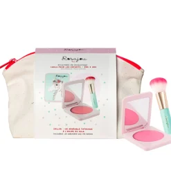 Rosajou Sminke>Sminkesæt - Blush mm. - 4 Dele - Rosa