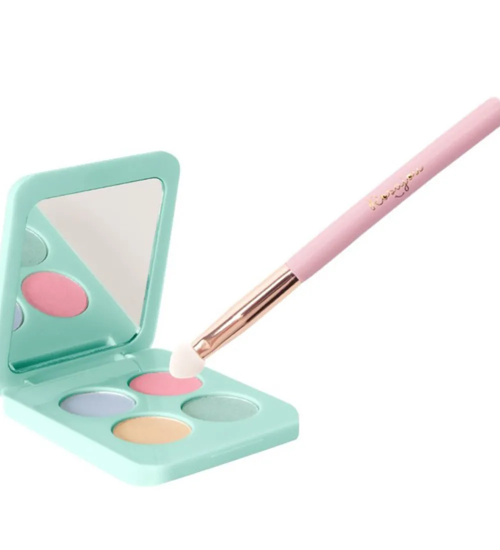 Rosajou Sminke|Neglelak|Sminkesæt - Blush/Læbestift/Neglelak m.m. - 9 Dele