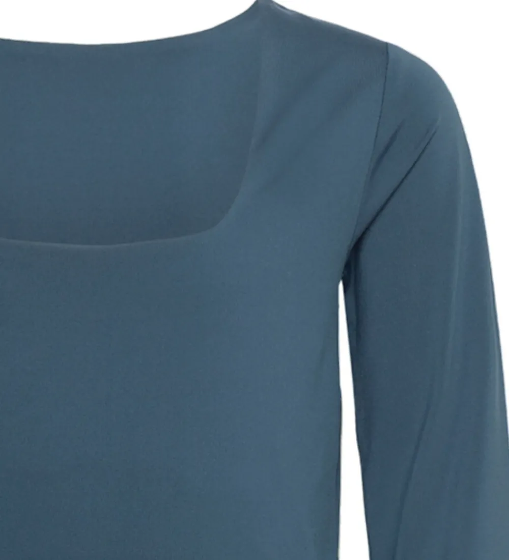 Børn Rosemunde Bluser>- Bluse - Vendbar - RkBillie - Ensign Blue