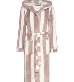 Børn Rosemunde Badekåber|Badekåbe - Fleece - Powder Stripe Print