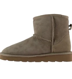 Rosemunde Bamsestøvler|Bamsestøvler - Lammeskind - Elk Brown