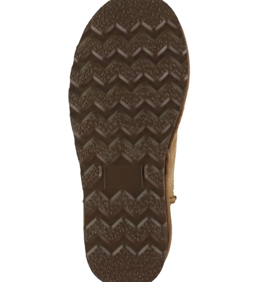 Rosemunde Bamsestøvler>Bamsestøvler - Lammeskind - Almond