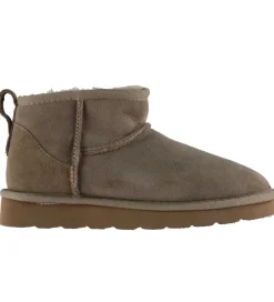 Rosemunde Bamsestøvler|Bamsestøvler - Lammeskind - Elk Brown