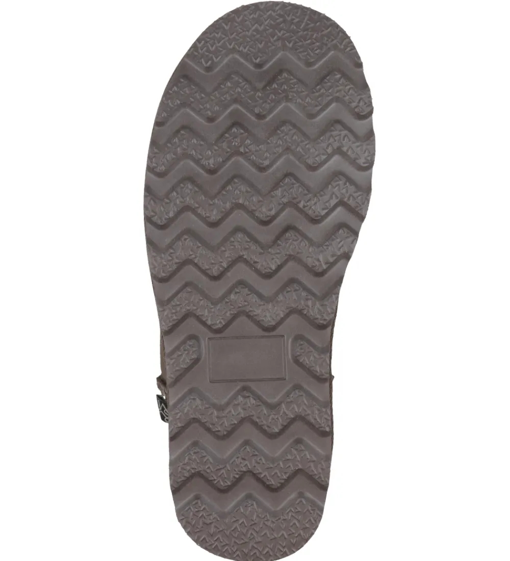 Rosemunde Bamsestøvler>Bamsestøvler - Ruskind - Coffee Brown
