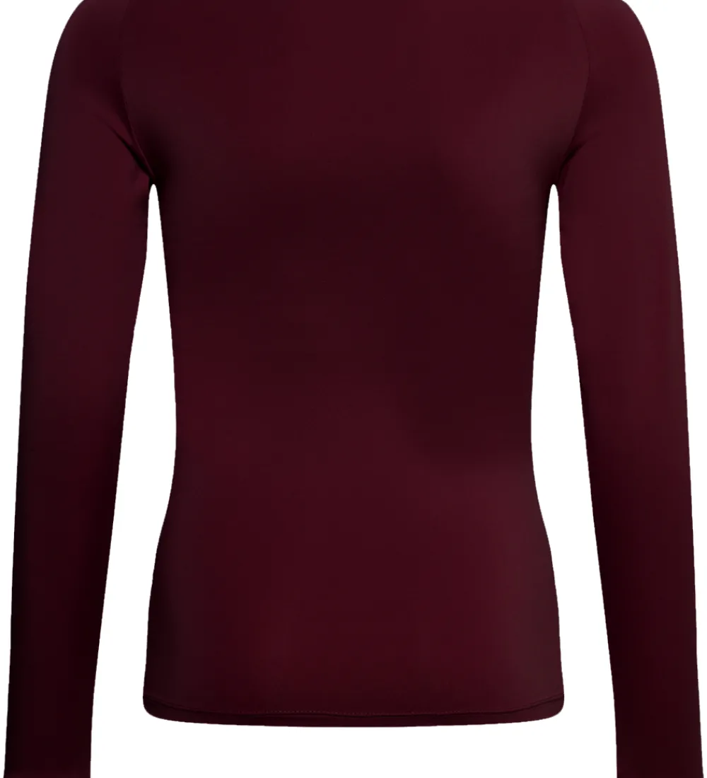 Børn Rosemunde Bluser|Bluse - Rk Billie - Off Shoulder - Tawnny Port