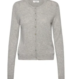 Børn Rosemunde Cardigans|Cardigan - RkSofia - Strik - Uld - Light Grey Melange