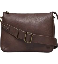 Rosemunde Skuldertasker|Skuldertaske - Andora - Dark Brown Gold