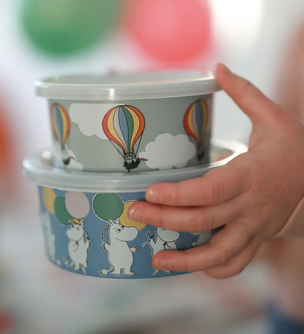 Rätt Start Madkasser|Snackbokse - 2-pak - Mumi - 450/250 ml - Festligheder