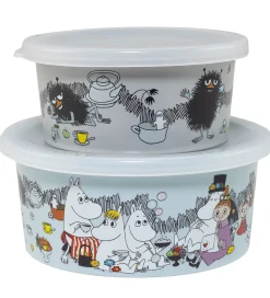 Rätt Start Madkasser|Snackbokse - 2-pak - Mumi - 450/250 ml - Stinky