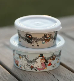 Rätt Start Madkasser|Snackbokse - 2-pak - Mumi - 450/250 ml - Stinky