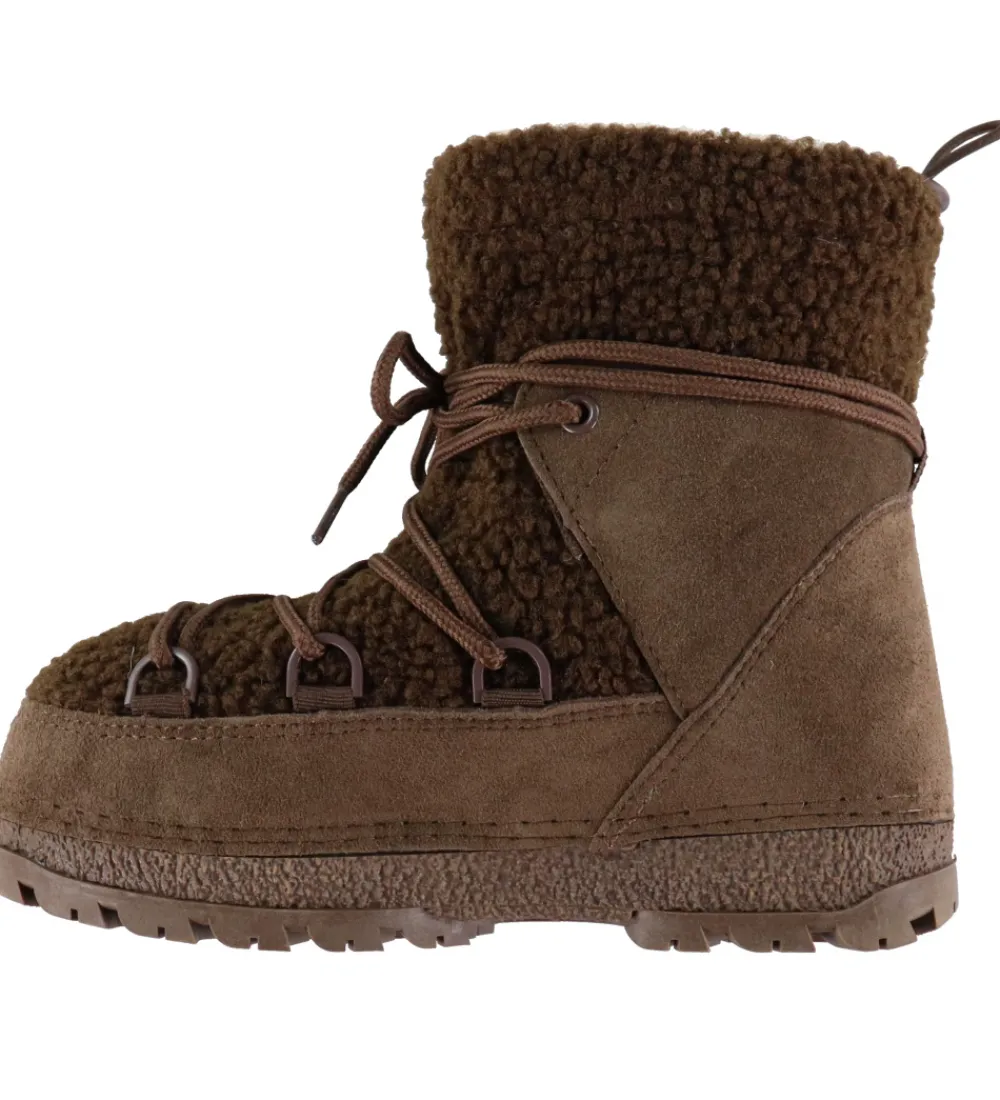 Rubber Duck Bamsestøvler|Bamsestøvler - Teddy - Chocolate