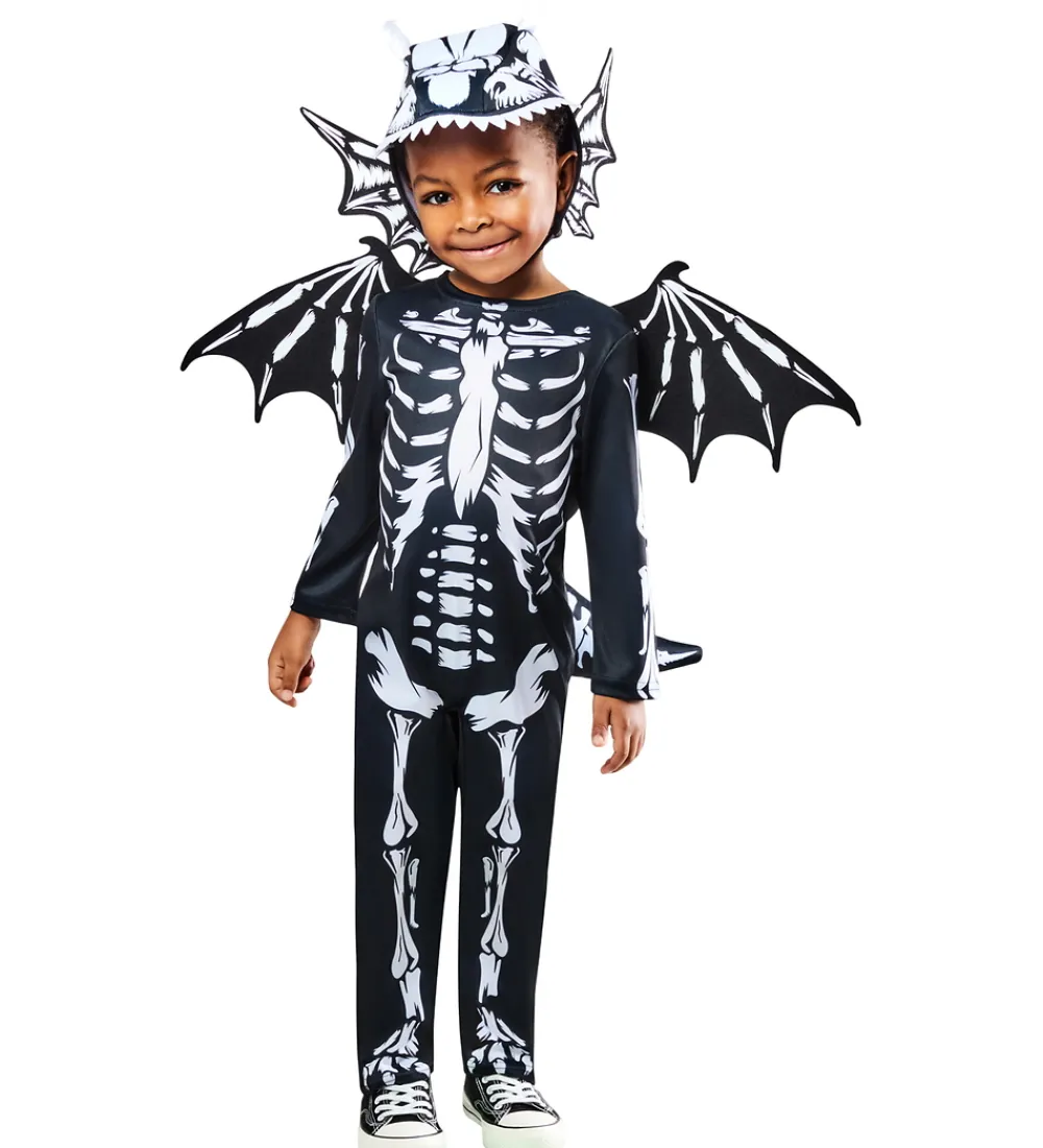 Rubies Udklædningstøj|Halloween|Udklædning - Drageskelet