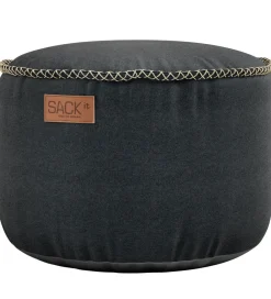 SACKit Puffer>Puf - Canvas - 50x35 cm - Sort