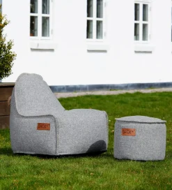 SACKit Puffer|Puf - Cobana - Junior - 35x35 - Lysegrå