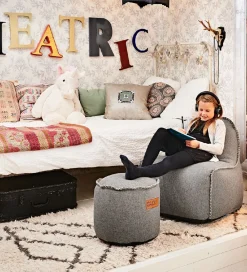 SACKit Puffer|Puf - Cobana - Junior - 35x35 - Lysegrå