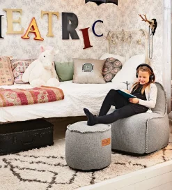 SACKit Puffer|Puf - Cobana - Junior - 35x35 cm - Sand Melange