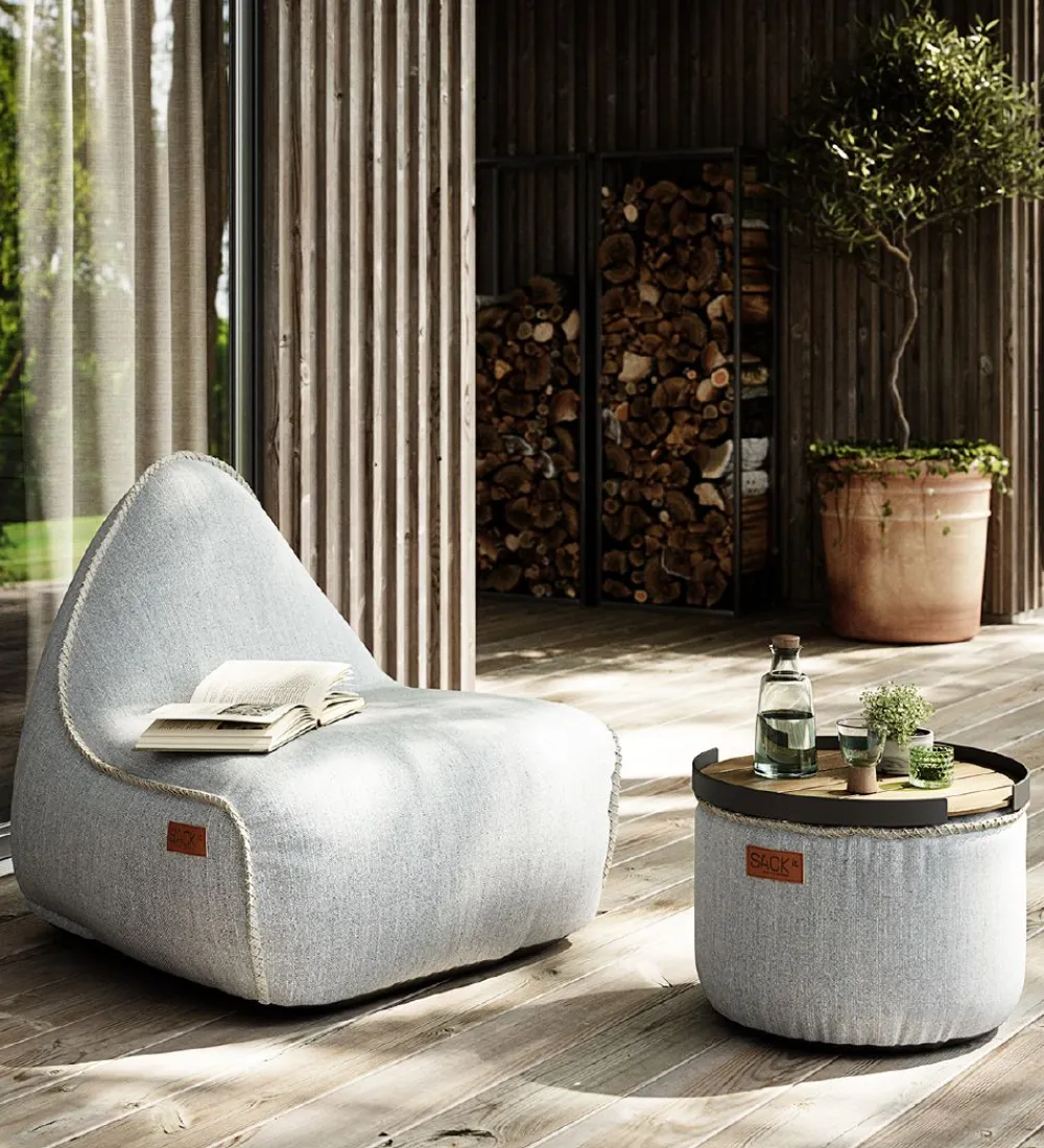 SACKit Puffer|Puf - Cobana - 50x35 - Hvid