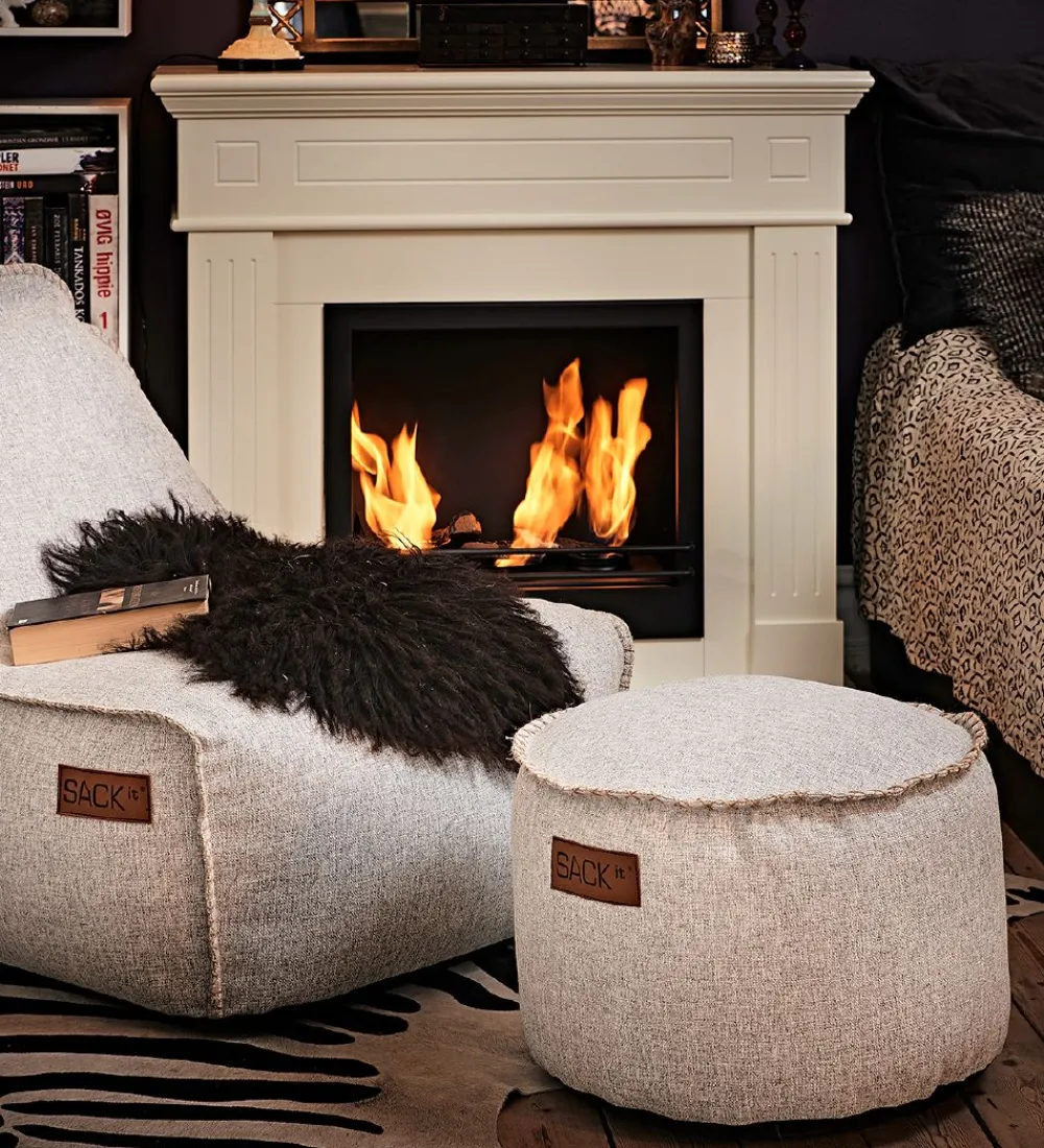 SACKit Puffer|Puf - Cobana - 50x35 - Hvid